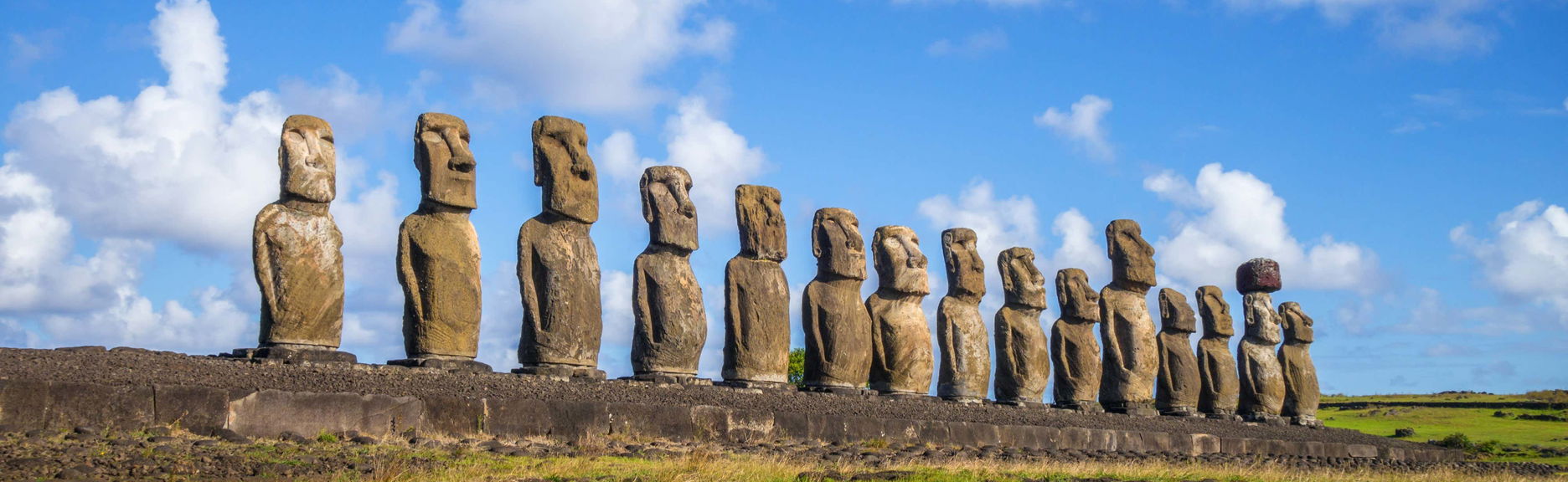 Visite de l'île de Pâques et de la plage d'Anakena
