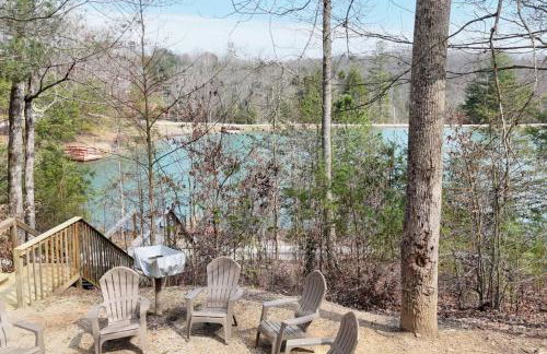 14 Guest 7 Bed 4 BR Lakefront Cabin w Hot Tub - Foto 55