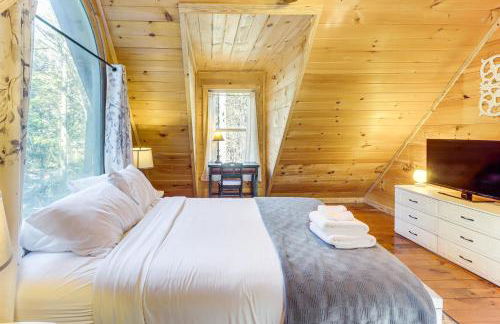 Newly Refreshed! Suches Cabin with Deck, Fire Pit - Foto 16