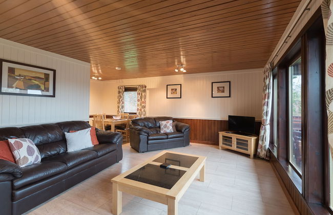 Conifer Lodge 25 With Hot Tub, Newton Stewart - Foto 10