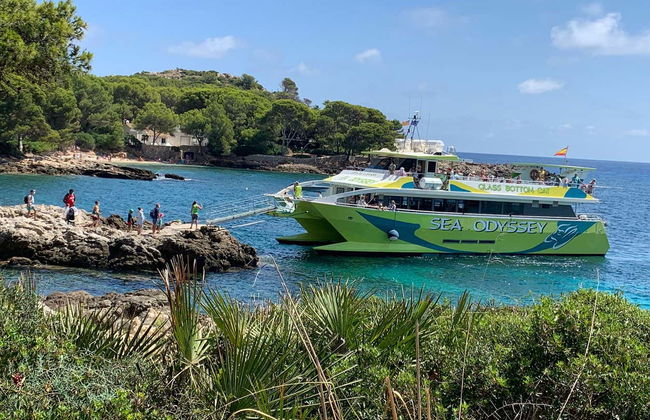 Balade en catamaran dans les criques au nord de Sa Coma - Photo 2