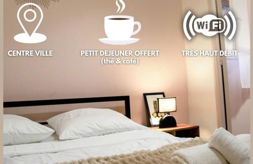 Le Jaude, T2 rénové Centre ville I WIFI Confort et cosy - Foto 1