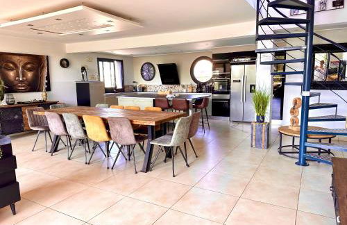 Villa du Siéck bord de mer piscine 14 P - Foto 22