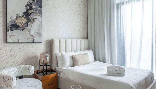 Nasma Holiday Homes - Azizi Riviera 41 - Foto 4, Quarto