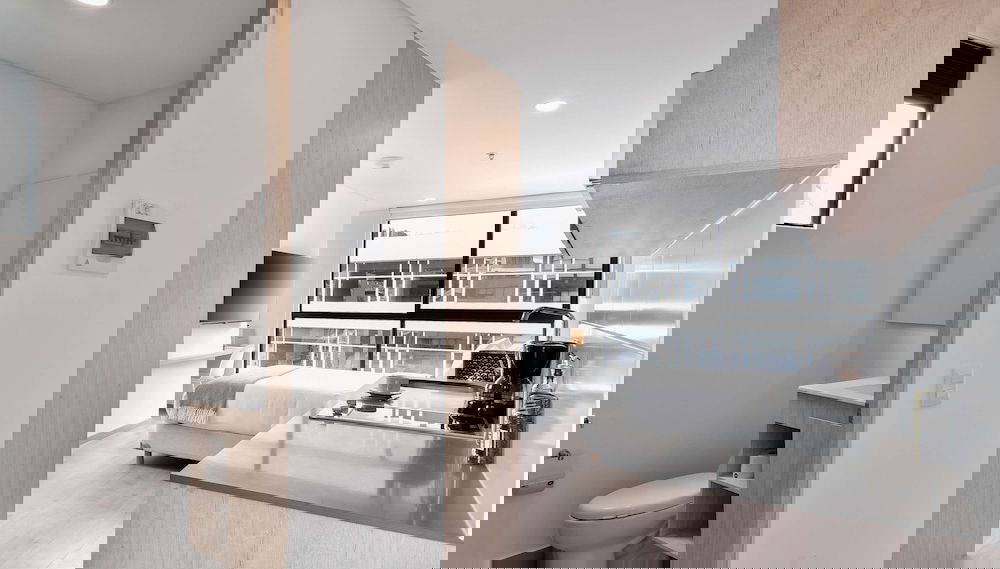 w Stylish Loft in Santa Barbara - Foto 1, Habitación