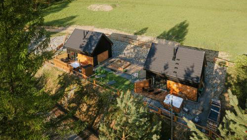 Projekt ŚWIT - domki z prywatną jacuzzi i sauną - Foto 2, Garden, Garden view