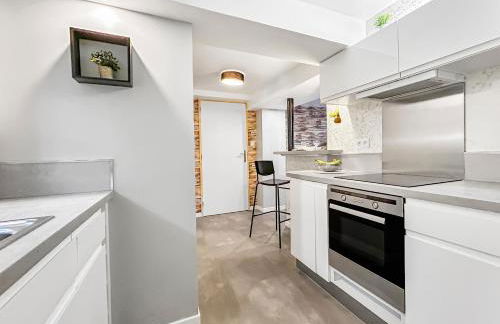 Studio moderne, cosy, parking, parfait en duo - Photo 18