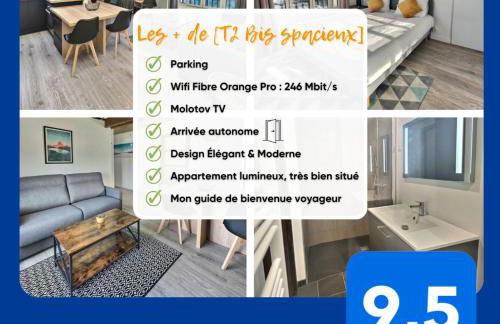 Magnifique, T2 Bis spacieux & calme, Neuf, Parking - Foto 17