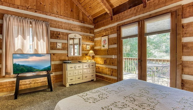 Valhalla - Private Rustic Getaway 2 Bedroom Cabin by RedAwning - Foto 5, Habitación