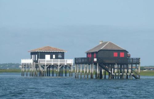 Studio cosy, piscine, parking, 5min plage, Arcachon Ménage Draps inclus - Foto 12