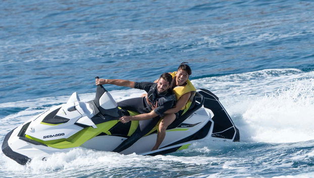 Cruising the Atlantic on a jet ski