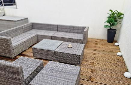 AUXBRG - 4 Zimmer, XL Wasserbett, 65 Zoll TV, XL Terrasse - Foto 30