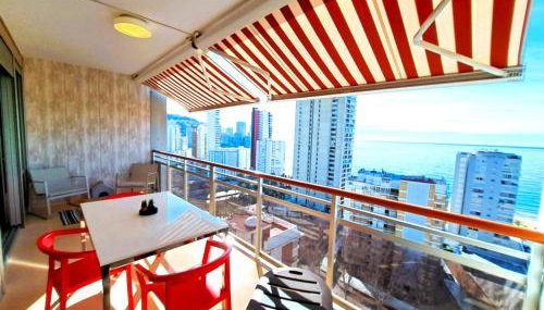 Coblanca 41-spectacular views-gym-heated pool-sauna-jacuzzi-wifi-3 minutes walk from the sear - Foto 1