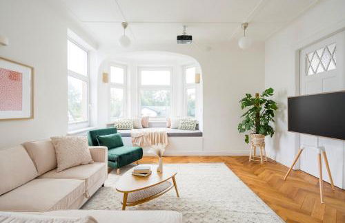 Modern Boho auf 145qm, 9 Gäste, Strandnah & Familienfreundlich - Foto 2