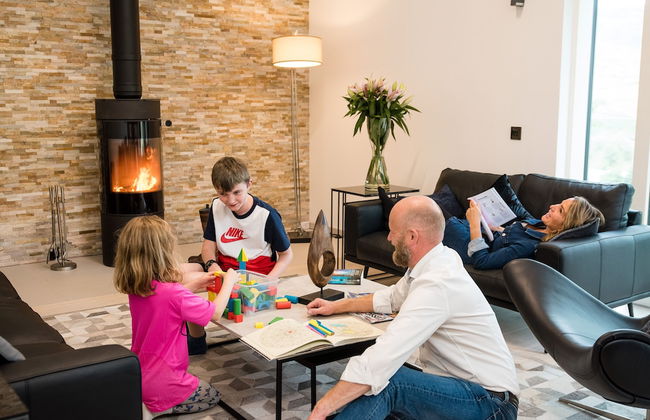 An Caisteal Lodge With Cascading Waterfall View - Foto 12