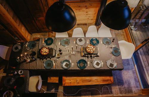 Superbe CHALET (14 personnes) & SAUNA au pied du Mont Blanc - Photo 12