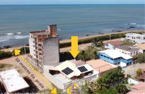 casadecastelhanos, Quadra do MAR de CASTELHANOS, 4 suítes com AR, Churrasqueira, Piscina, Hidromassagem, Cozinha INTEGRADA GOURMET Ideal para FAMÍLIA E AMIGOS - Foto 59