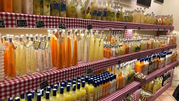 productos tipicos en Sorrento