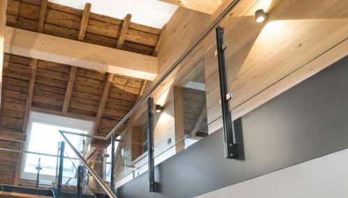 Ferienwohnung im Chaletstil Bergloft 115 qm Wellness Fitness Sauna Bergrödelhof - Foto 4