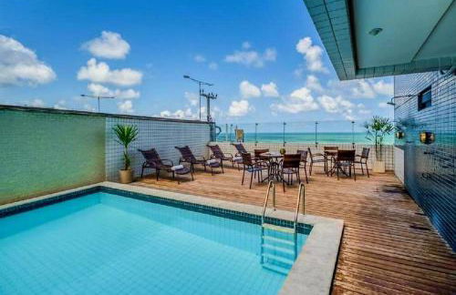 Bela acomodação à beira-mar em Natal - Foto 10