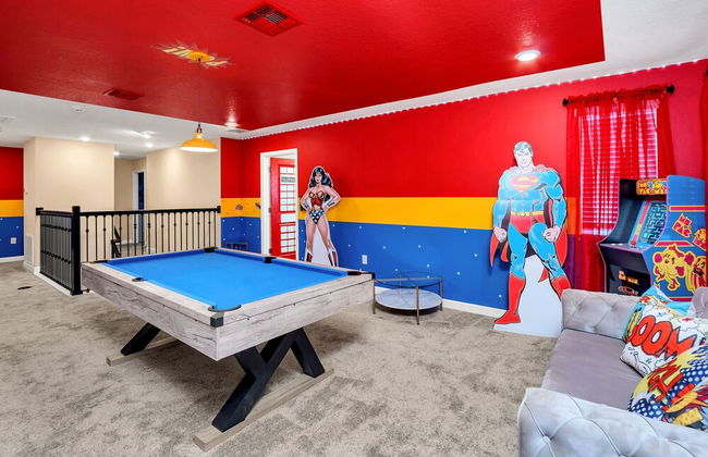 Magical Family Home 8min-disneyworld Pool Spa Sleeps 22 Stl103 - Foto 46