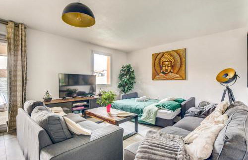 Villa St Simon - 11 couchages, piscine, parking, parfait entre famille, amis ou pros - Foto 12