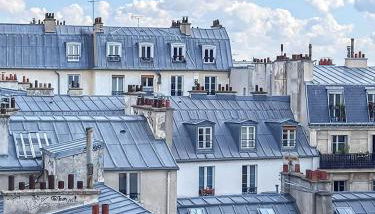Montmartre vue sur les toits de Paris et la Tour Eiffel - Foto 5