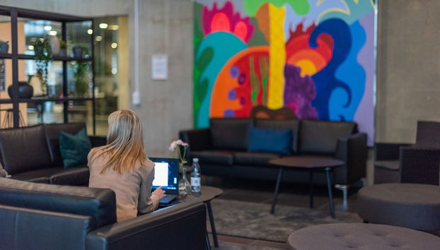 Sitzecke in der Lobby