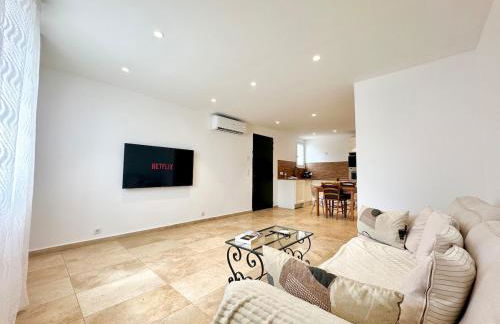 Romarin Haut villa 2 bedrooms Air conditioning garden - Foto 3