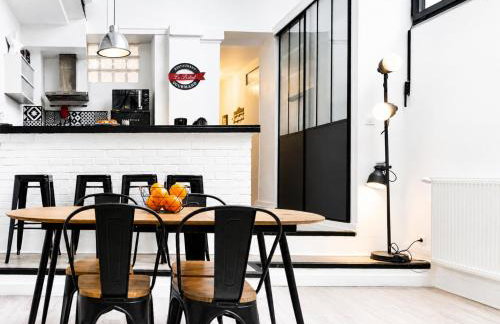 Atelier d'Artiste Marais Paris, 3 chambres, cour privée calme - Foto 4