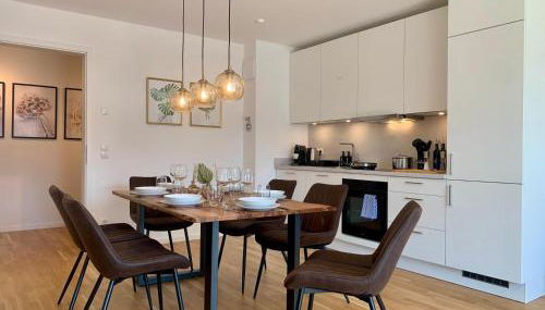 TT Living Apartment Schwarzenbek I 2 Zimmer I 4 Betten I Balkon I TG-Stellplatz - Foto 2, stove