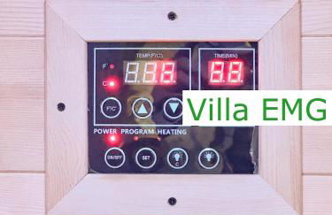 Villa EMG Ferienhaus in Alleinlage mit Privatsee Jacuzzi und Sauna für bis zu 22 Personen bei Osnabrück - Foto 14