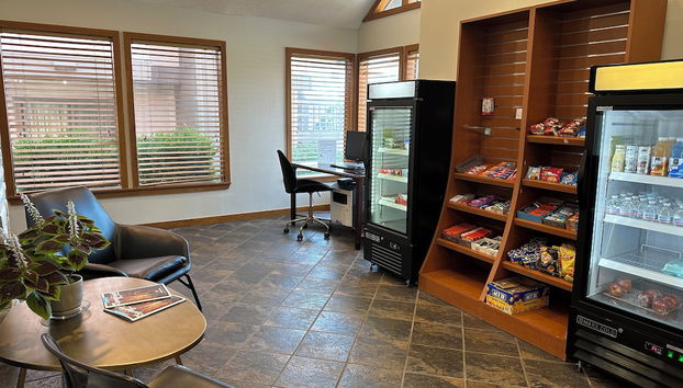 Zona de estar del vestíbulo