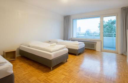 Tolstov Apartments - 1 or 3 Room Apartments with Balcony - 20 Min Messe DUS & Airport DUS - Foto 27