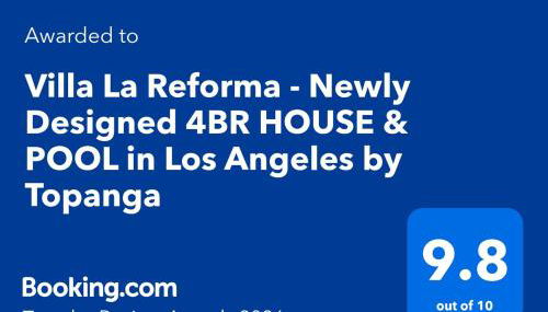 Villa La Reforma - Newly Designed 4BR HOUSE & POOL in Los Angeles by Topanga - Foto 2