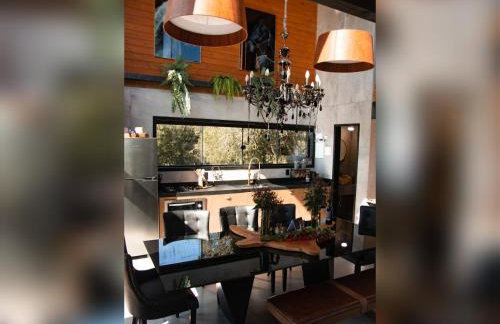 CABANA HORSES LA CONTEMPORANEA- vista ponto turístico Pedra Morro do Campestre -Asfalto até a Cabana - Photo 46