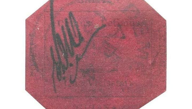 One cent magenta della Guyana Britannica