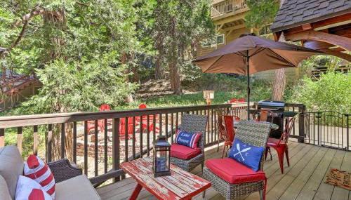 Steps to Lake Cabin with Deck in Lake Arrowhead - Foto 2