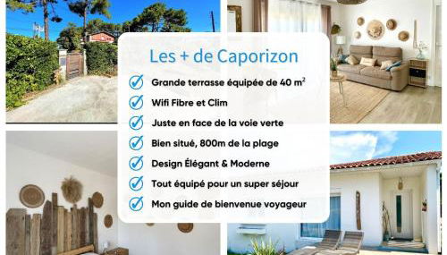 Caporizon-Villa Courant-Terrasse-Proche Plage - Foto 3