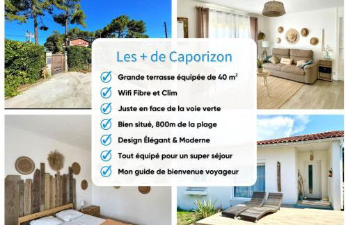 Caporizon-Villa Courant-Terrasse-Proche Plage - Foto 3