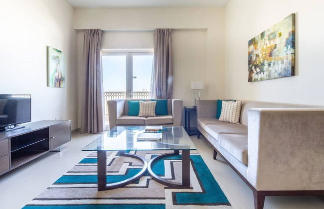 Modern Living In This 2BR Apt In The Heart of Downtown Jebel Ali - Sleeps 4! - Photo 1