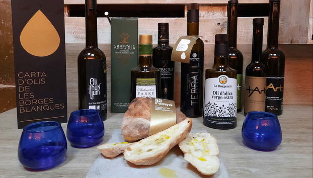 Enjoy an olive oil tasting