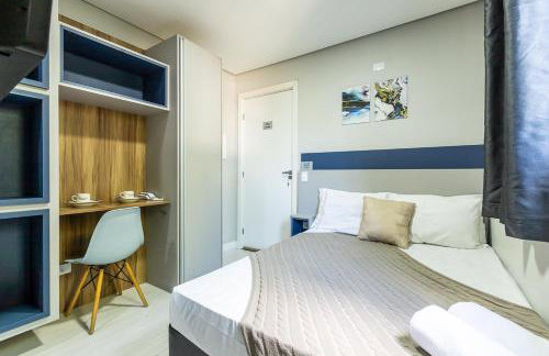 Studio com linda decoração com ótima localização 12 - Foto 4