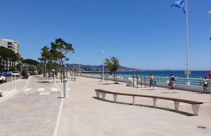 Garden and beach sea view apartment Cannes - Foto 21