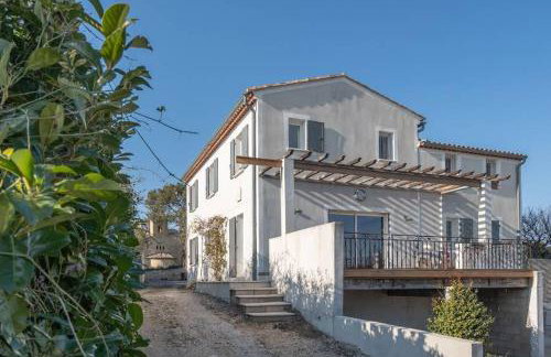 Villa 10 P piscine lagon avec vue époustouflante proche Uzès - Foto 7