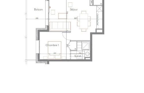 Appartement neuf 3 pièces, 6 pers, terrasse, parking, Les Saisies - FR-1-293-412 - Foto 4