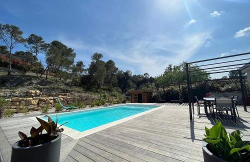 Paisible villa avec piscine proche du Pic Saint-Loup - Foto 29