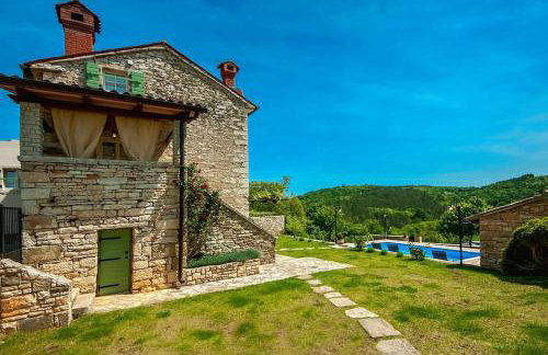 Rustic villa Casa Mazuli with pool in Groznjan - Foto 24