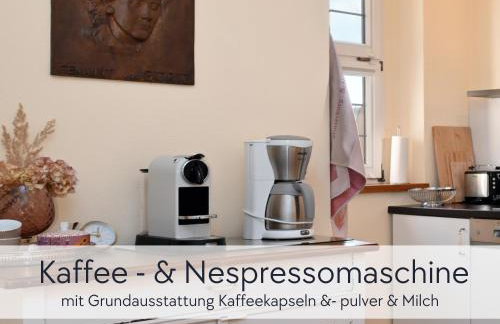 GRÄFIN MARTHA MARIA - stilvolles Apartment in der historischen Hinterburg Schlitz - mit Aufzug, Parkplatz, E-Ladestation & Garten - Fulda, Alsfeld, Bad Hersfeld 25-30 Min - Hunde willkommen - Foto 15