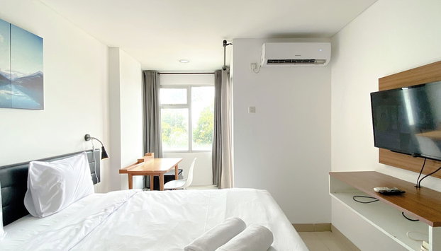 Modern Look And Homey Studio At Enviro Apartment - Foto 3, Habitación
